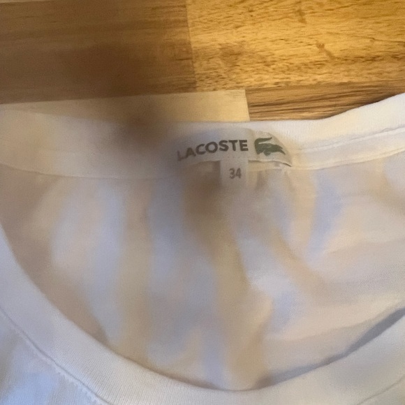 COPY - Used once or twice like new Lacoste T-shirt size M - Picture 5 of 6